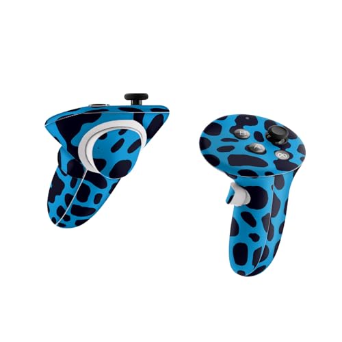 Autocollant vinyle Meta Quest 3 NFL Carolina Panthers peau skin VR - 3