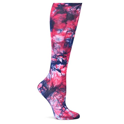 Image of Nurse Mates Women's Extra Wide Calf Socks | 12-14 mmHg Compression | Fits up to 24 inch Calf | Comfort Support
