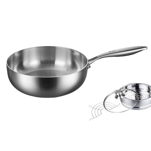 YQW 316XeX [^tCp Wt uߓ Ў IɔSȂ R[eBOȂ IH/ΑΉ ϐ ϋv ƒp Ɩp V 蕨  (킠,26cm)