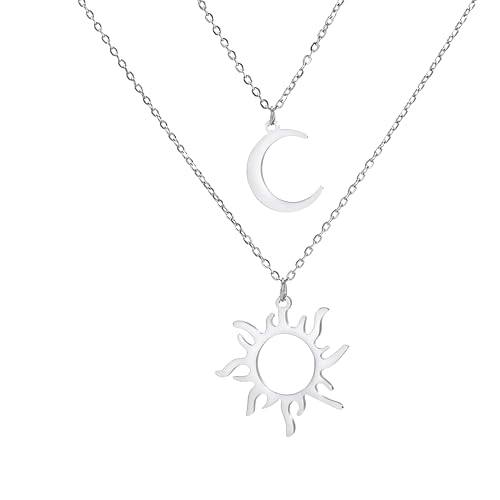 Collier de Phase en Argent Anti-Ternissement, Fini les Bijoux de Peau Verts