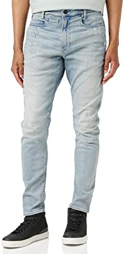 G-STAR RAW Men's D-STAQ 3D Slim Jeans, Vintage Nassau Destroyed 8968-c467,  34W / 34L: Buy Online at Best Price in UAE - Amazon.ae