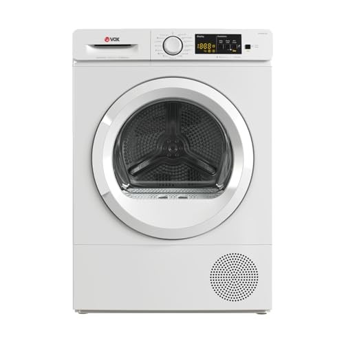 Vox THP915T1A Secadora de BOMBA DE CALOR 9 Kg / 15 Programas/Silenciosa/Bajo Consumo/Puerta Grande [Clase de eficiencia energética B]