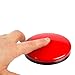 AbleNet Big Buddy Button Red Switch - Large Tactile Assistive Technology Adaptive Switch Device for Accessibility - Product #56100