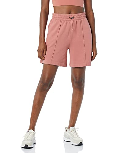 Core 10 Short Molletonné Super Doux Coupe Boyfriend Femme, Terracota, M Cover