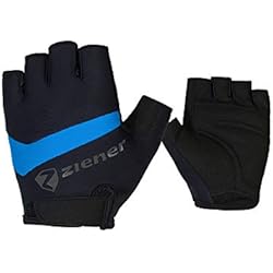 Persianas Alemanas Ziener Unisex – Adultos SMU 20 Bike 221 Bicicleta, Bicicleta de Montaña, Guantes de Ciclismo | Dedo Corto Transpirable/Amortiguador, Azul Persiano, 6,5
