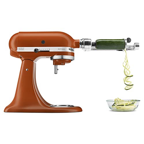 Image of KitchenAid Artisan Series 5 Quart Tilt Head Stand Mixer with Pouring Shield KSM150PS, Scorched Orange