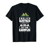 Camper Zeit zum Campingen, jubilación, idea de regalo Camiseta