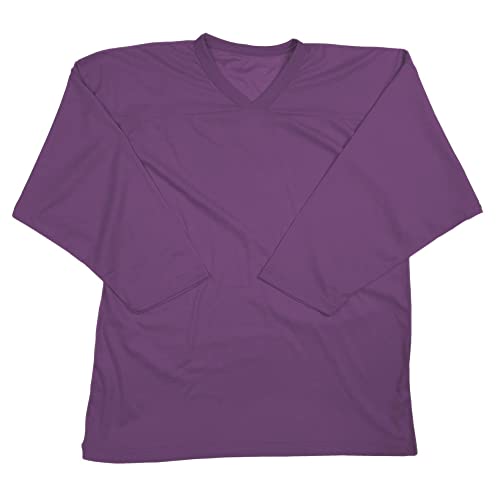 HOCKEY JERSEY-YOUTH-LXL-PURPLE