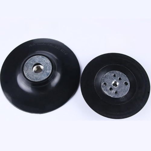 Image of Lagomloot Angle Grinder Backing Pad, Flexible Rubber Support for 4 Inch Fibre Discs, Max 15300 RPM for Sanding and Grinding