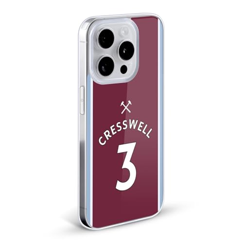 Funda iPhone 15 Plus West Ham Cresswell para el día de partido 2