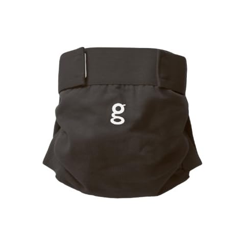 gDiapers Little gPant Diaper Covers, Grubby Knees Gray, Medium Cover