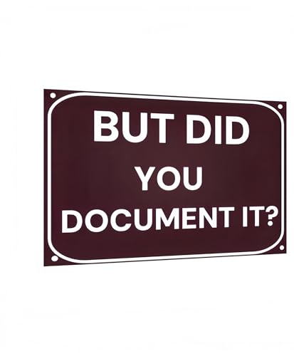 Carastora Schreibtischschild mit humorvollem Zitat – Vintage-Metall-Wandschild für Büro, Arbeitsplatz oder Bar, ideales lustiges Geschenk für Ingenieure, Kollegen, Männer, 20,3 x 30,5 cm