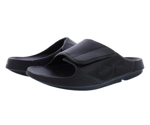 Image of OOFOS OOlala Women's Sandal - Lightweight Recovery Footwear - Reduces Stress on Feet, Joints & Back - Machine Washable