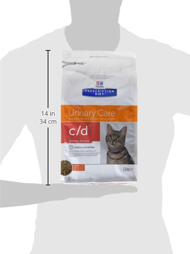 Hill' S Verschreibung Diet Feline c/d Unruhen Blasenschwäche Nahrung Croquettes