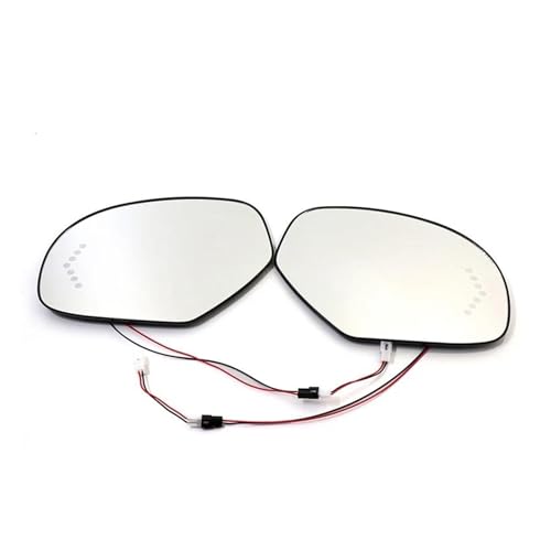 Verre de rétroviseur chauffant pour Cadillac Escalade 2007-2013 gauche et droit