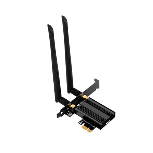 Adaptador de Red PCIE WiFi7 de 6338Mbps para Navegación Ultra Rápida y Latencia Cero