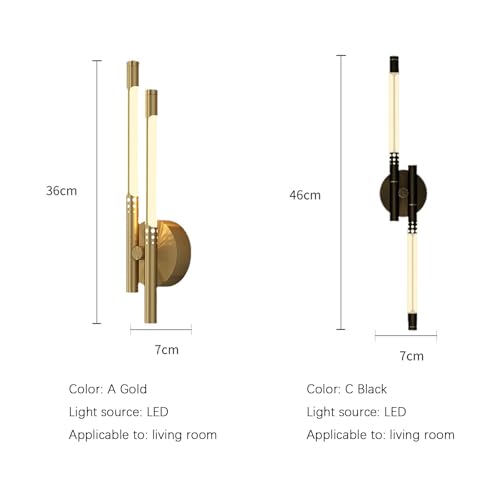 Interior LED aplique de pared 6W con luces 3000K 4000K 6000K 5