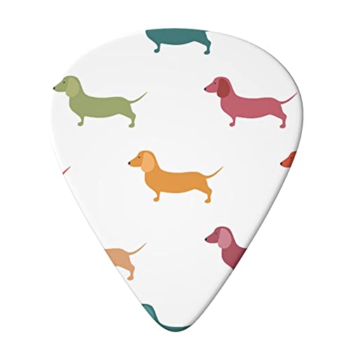 Lot de 6 médiators mignons teckels pour guitare acoustique, guitare électrique, basse, ukulélé – fins, moyens et épais. - Les Beatles, Paul McCartney, John Lennon, RIngo Starr, George Harrison Lot de 6 médiators mignons teckels pour guitare acoustique, guitare électrique, basse, ukulélé - fins, moyens et épais. – Image 4