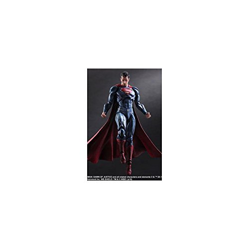 Play Arts Kai - Batman vs Superman Movie Dawn of Justice Superman Complete Scale Action Figure Model DC Comics Square Enix
