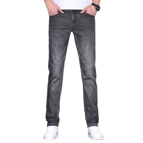 Men's Jeans Slim Fit Outside Denim Pants Business Daily High Waist Trousers Streetwear Jeans - Main Image