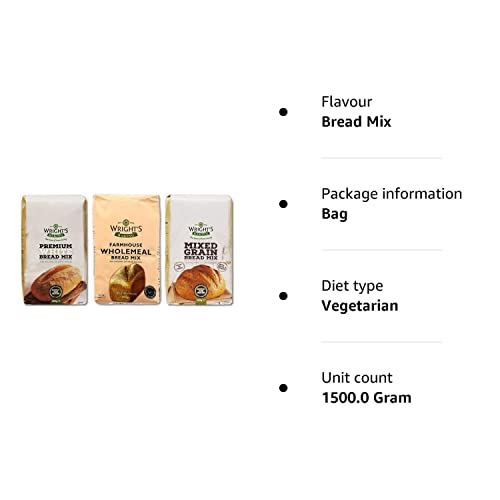 image for wrights baking Wright's Baking Bread Mix Selection Pack - Premium Whit