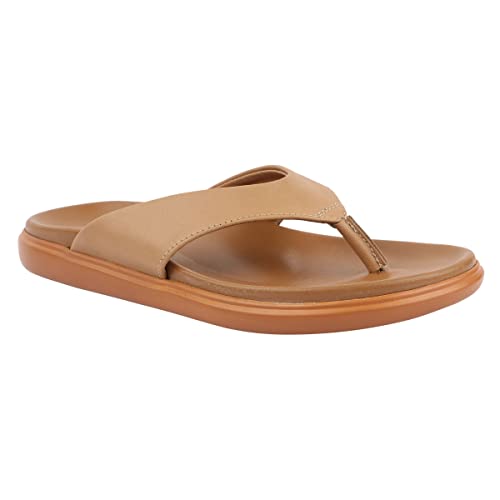 Image of Medifeet Women's Leather Thong Slippers