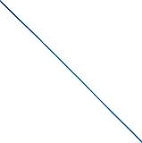 Rollo de cordón de 50mts Mopec S462.35 Cordón cola ratón, azul eléctrico, 2.5 mm x 50 m, Seda, Talla única