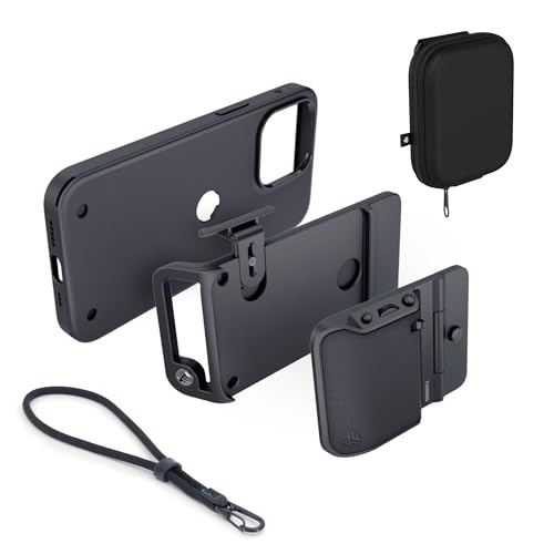 Adaptador MagSafe y funda con agarre FJORDEN para iPhone 17 Pro fabricado con materiales premium