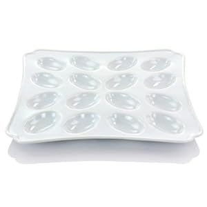 Martha Stewart Ceramic Deviled Egg Serving Platter (128822.01) Martha Stewart Ceramic Deviled Egg Serving Platter 12882201