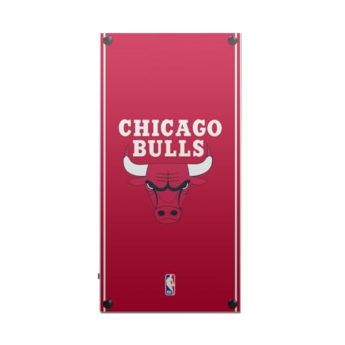 Design Chicago Bulls rouge peau vinyle Xbox Series X logo NBA authentique - 3