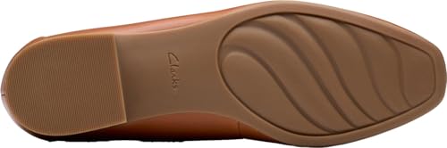 Clarks - Womens Krystine Lily Shoes, Color Tan Leathe, Size: 9.5 N US by Clarks - Used condition - Image 4