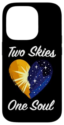 Two Skies One Soul Soulmate Love ���}���`�b�N �J�b�v�� �X�}�z�P�[�X iPhone 14 Pro �p