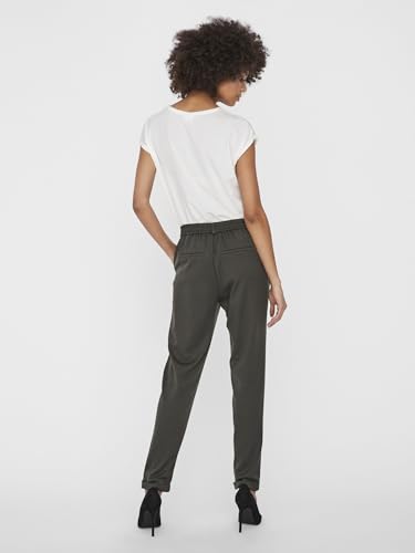 VERO MODA Vmmaya Mr Loose Solid Pant Noos Damenhose, Grau, M / 30L EU – Ansicht 3