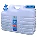 GAXQFEI Récipient D'Eau Avec Robinet, Carafe de Transport D'Eau D'Urgence, Seau de Stockage D'Eau Potable Portable, Pour La Maison, Le Camping, Le Pique-Nique, Le Barbecue, La Visite Autonome,16L