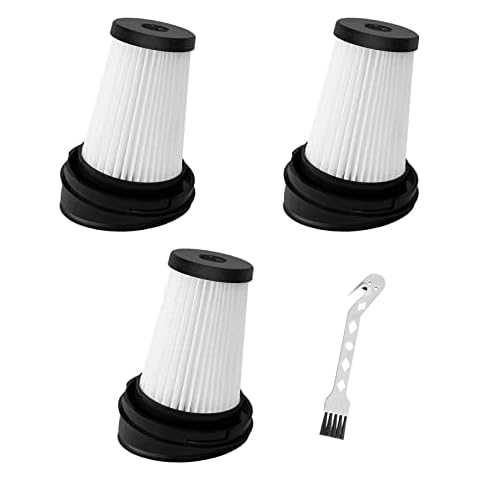 Pack of 3 Filter Replacement Parts Accessories for Grundig VCH9832 VCH9629 VCH9630 VCH9631 VCH9632 Vacuum Cleaner Replacement Filter Spare Parts (Replaces No. 9178008590) Cover