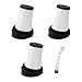 Produktbild 3 Stück Filter Zubehör für Grundig VCH 9832 VCH 9629 VCH 9630 VCH 9631 VCH 9632 Staubsauger Ersatzfilter Ersatzteile (Ersetzt Nr.9178008590)