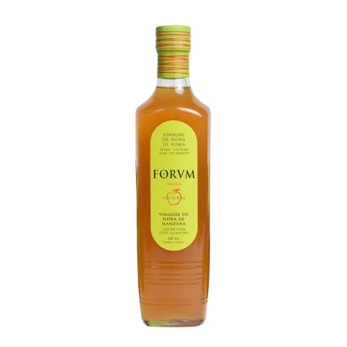 FORVM Sidra Vinagre de Manzana 500ml Acidez 5% (1 Botella)