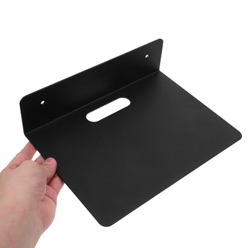 Soporte de proyector de pared robusto aluminio negro compacto para oficina 4