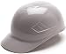 Pyramex Ridgeline 4 Point Glide Lock Suspension Bump Cap, Gray