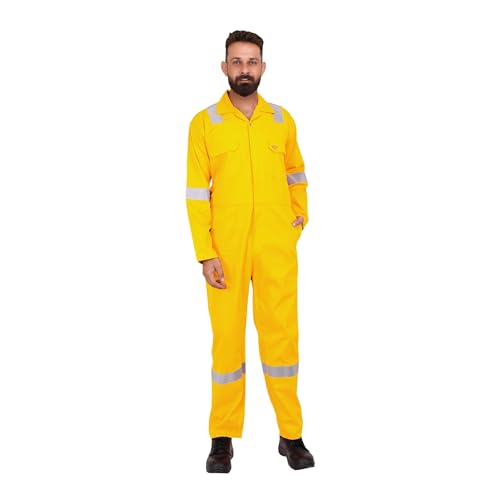 CLUB TWENTY ONE Men's Cotton Coverall for Industrial and Pro...