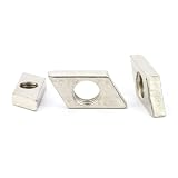 Vernickelte Rhombus-Gleitmuttern aus Kohlenstoffstahl M4-M8 for Aluminiumprofile