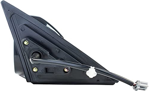 Dependable Direct Left Driver Side Unpainted Non-Heated Folding Power Operated Door Mirror For Honda Accord Sedan (4-Door Only) 1998 1999 2000 2001 2002 - Ho1320125 #TOP2