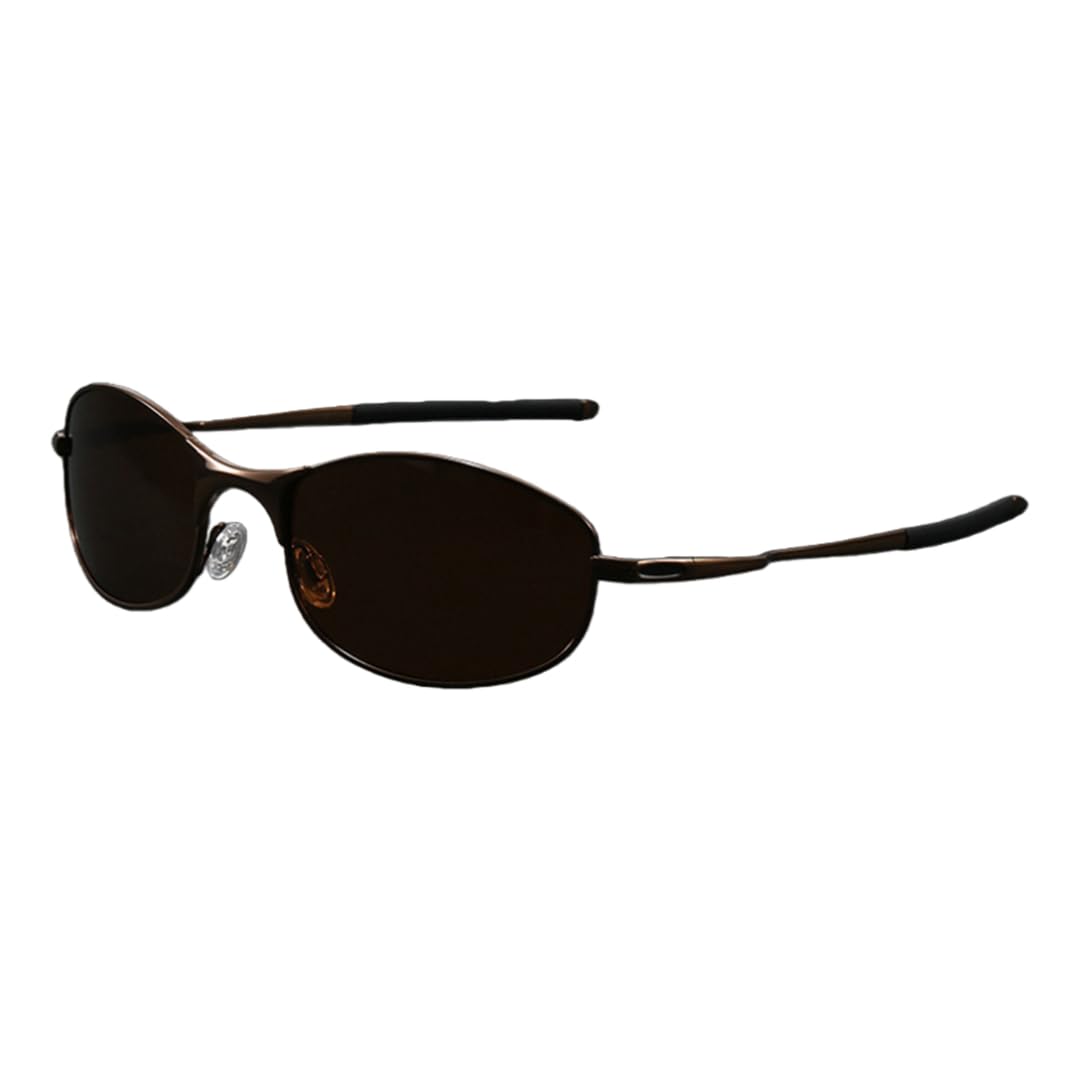 Gafas de sol polarizadas para hombre con protección UV400 y montura metálica ultraligera.