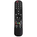 Magic Remote Control Compatible with LG Voice Function, Black, Smart TV Remote Replacement for 2021-2024 OLED QNED UHD Models
