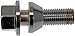 Dorman 610-493 M14-1.50 Wheel Bolt - 19mm Hex, 26.8mm Thread Length Compatible with Select Volvo Models, 10 Pack