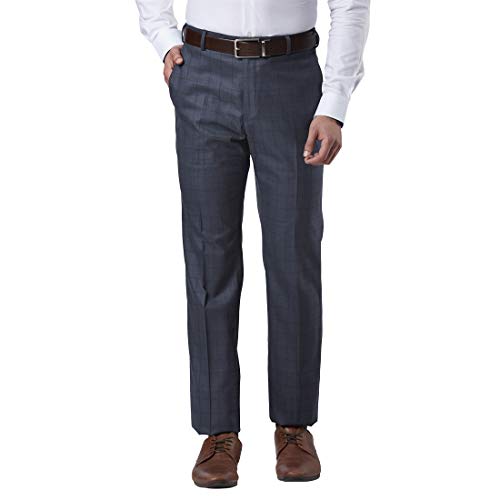 Image of Raymond Men's Contemporary Formal Trousers