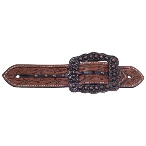 Tough 1 Silver Royal Cooper Belt Adult Spur Straps