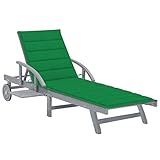 【Détente Optimale】Le coussin rembourré fourni avec attaches sécurisées transforme ce relax jardin exterieur en véritable oasis de confort. Profitez de moments de détente en toute sécurité, que ce soit pour une sieste ou pour contempler votre jardin.