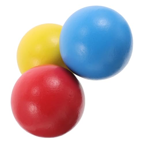 Parliky 3 Bolas De Croquet para Patear En El Patio Croquet para Mazos para Juegos Libre Portillos Herramientas De Jardín para Martillo De Juguete