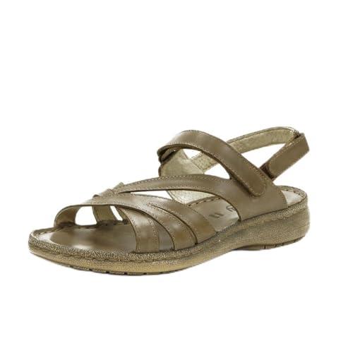 WALK & FLY - Sandalia 16170-MRO para: Mujer Color: Marron Talla: 37